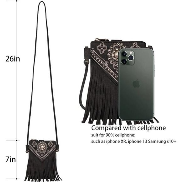 Montana West Crossbody Bags Cell Phone Purse for Women - Picture 2 of 7